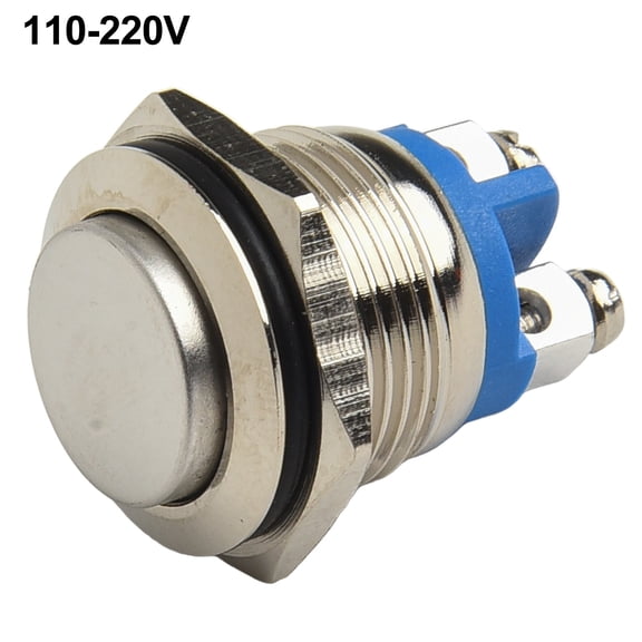 1Pc Waterproof Ip66 16Mm Metal Push Button Momentary On Off Switch Start Accessories For 3-6V/110-220V Parts