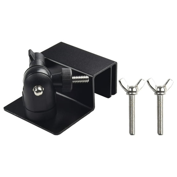 1Pc Weatherproof Gutter Mount Bracket With Screw Adapter Adjustable Special Monitoring Bracket For Security Cameras Solar Panel