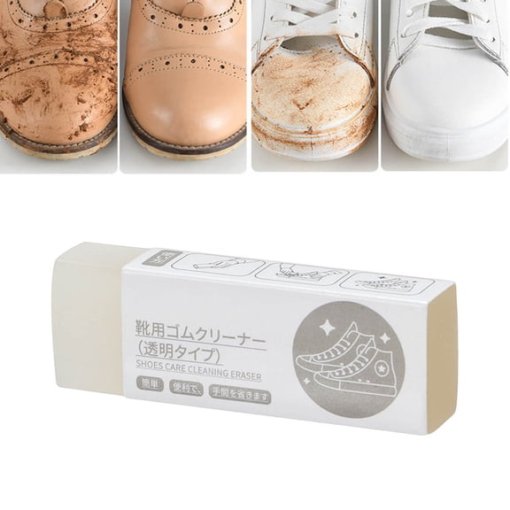 1Pc White Suede and Nubuck Eraser,Sheepskin Shoe Cleaning Eraser Leather Fabric Shoes Care White Sneakers Cleaner Dirt Remover Quickly Remove Dust and Dirt,Shoe Cleaners,Shoe Treatments and Polishes