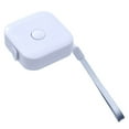 thumbnail image 1 of 1Pc White Tape Measure, 60in Retractable Body Measure Tape Pocket Soft Ruler Round Tape Measure Button Retract Dual-Scaled for Cloth Drafting Tools and Drafting Kits Teaching Materials, 1 of 6