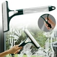 thumbnail image 1 of 1Pc Window Cleaning Scraper,Window Squeegee Cleaner Tool With Built-in Spray Bottle For Car Home Kitchen Window Glass and Tiles,Streak-Free All-Purpose Spray Window Squeegee Cleanning Tool,7.87x12.6", 1 of 4