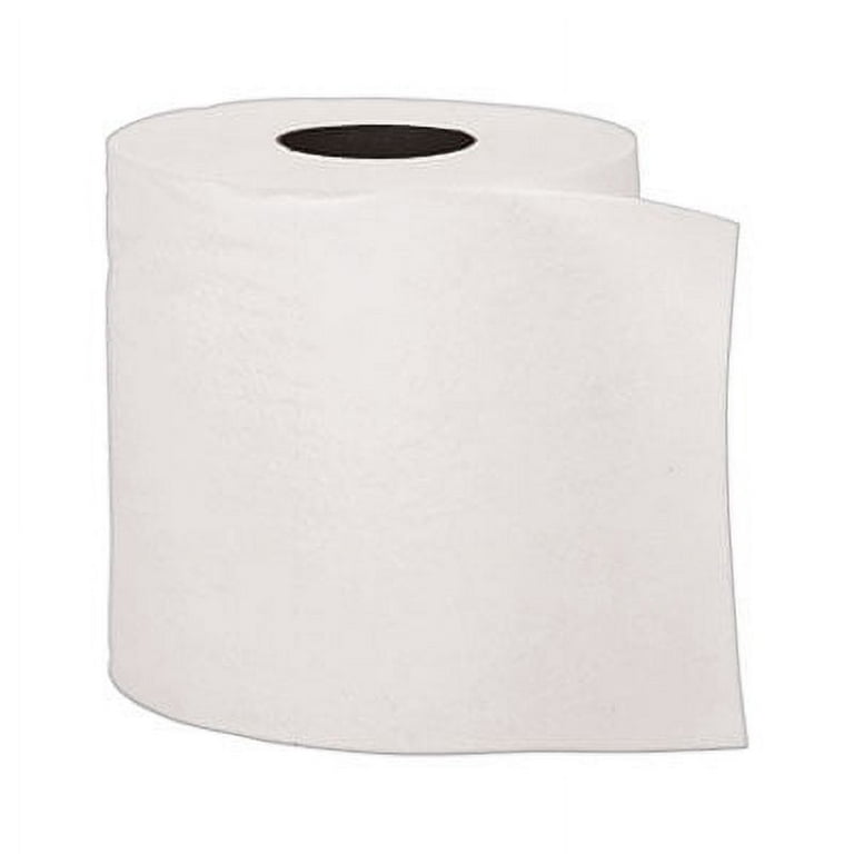Karat 9 Inch 2 Ply Jumbo Roll Bathroom Toilet Paper, White (12 Pack) 