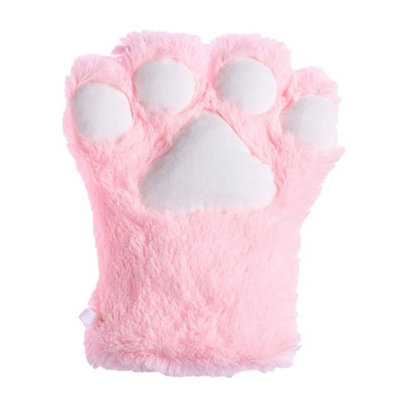 1Pc Winter Warm Glove Cosplay for Cat Paw Bear Claw All Cover Mitten Halloween Cosplay Costume Accessories for Women