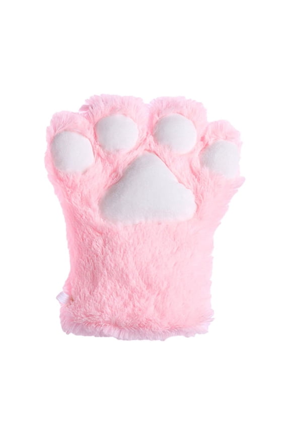 1Pc Winter Warm Glove Cosplay for Cat Paw Bear Claw All Cover Mitten Halloween Cosplay Costume Accessories for Women