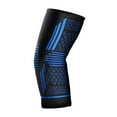 thumbnail image 1 of 1Pc Winter Warm Sports Elbow Pads Elbow Compression Sleeve for Tendonitis Anti-collision Arm Support Braces for Fitness Tennis Basketball Cycling Volleyball, 1 of 4