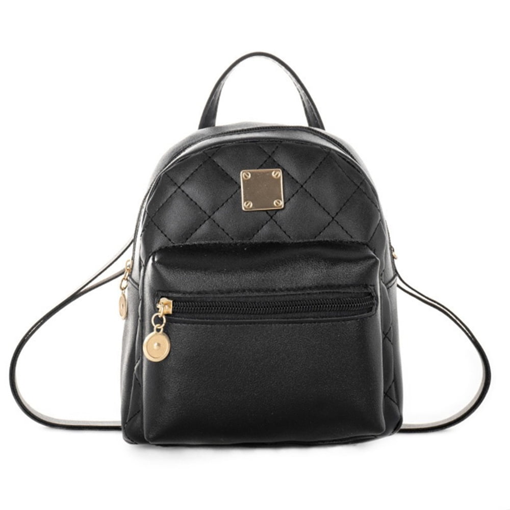 1Pc Women's Backpack Pu Leather Shoulder Bags for Women Fashion ...