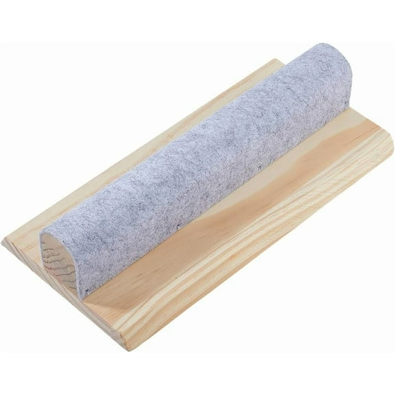 1Pc Wool Pressing Bar 11.8 Inch Quilter Pressing Bar Wood Pressing Bar with Clapper Sewing Ironing Tools for DIY Flattening Fabrics and Point Pressing Sewing Quilting Ironing