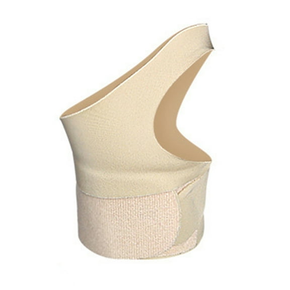 1Pc Wrist Guard Fasten Tape Breathable Ultra-thin Sweat Absorption with Thumbhole Pain Relief Extra Soft Moisture Wicking Sports Wristband Wrist Wrap Sports Supplies-Beige,Right Hand