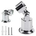 1Pc Zinc Alloy 180 Degree Adjustable Shower Head Holder Wall Mountes