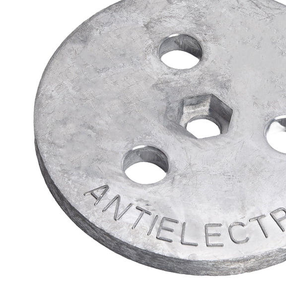 1Pc Zinc Anode Plate for fixing Skimmer Basket and anti- anti-Electrolysis Smile Home