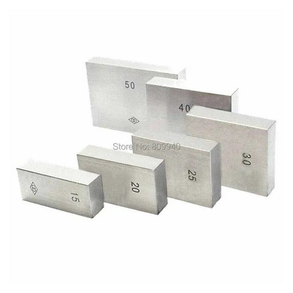 1Pcs 0.5mm, 1mm, 5mm 10mm, 20mm, 25mm,30mm, 40mm, 50mm Steel Square Gage Block Block Gauge Measure Block Steel Square Gage Block ,Corrosion Resistant