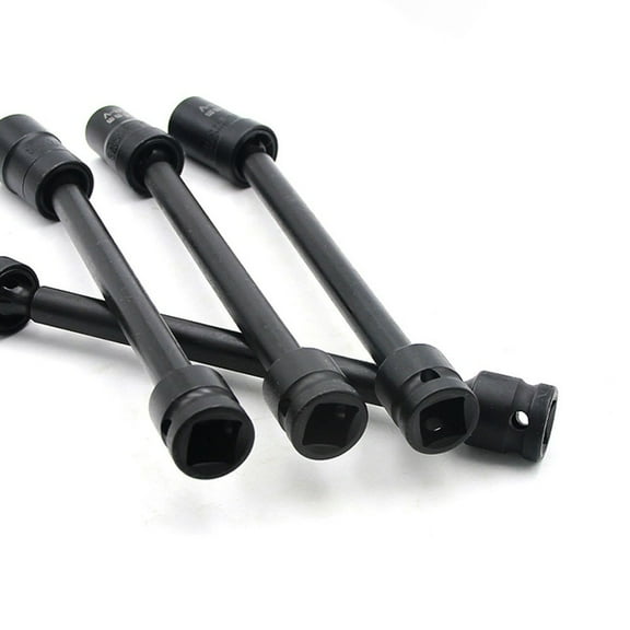 1Pcs 1 2Inch Hex Universal Joint Swivel Socket 360 Degree Rotation Air Socket Adapter For Solar Photovoltaic H13 Smile Home