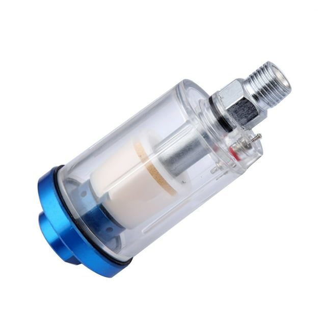 1Pcs 1/4'' Water Oil Separator,Inline For Compressor Spray Paint Gun