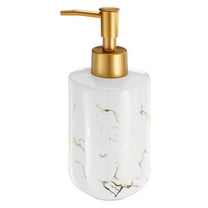 1Pcs 10 Oz Soap Dispenser Hand and Dish Soap Dispenser for Kitchen White