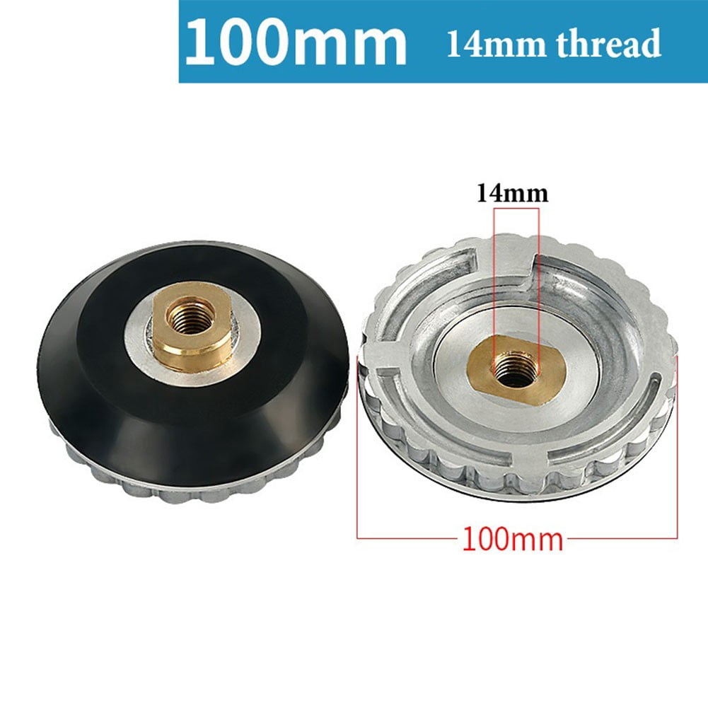 1Pcs 100/125Mm Snail Lock Backer Pad Aluminum Adapter Backing Pad ...