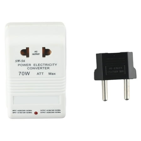 1Pcs 110V 120V To 220V 240V Step-Up Down Voltage Converter 70W Power Transformers Travel Electrical Equipment Supplies