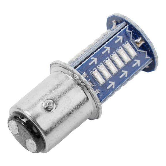 1Pcs 1157 Led Light Sequential Brake And Strobe Rear Brake 12V Rear Brake 12V For Auto Motorcycle Accessories Abs Car Supplies White Fangkenuo