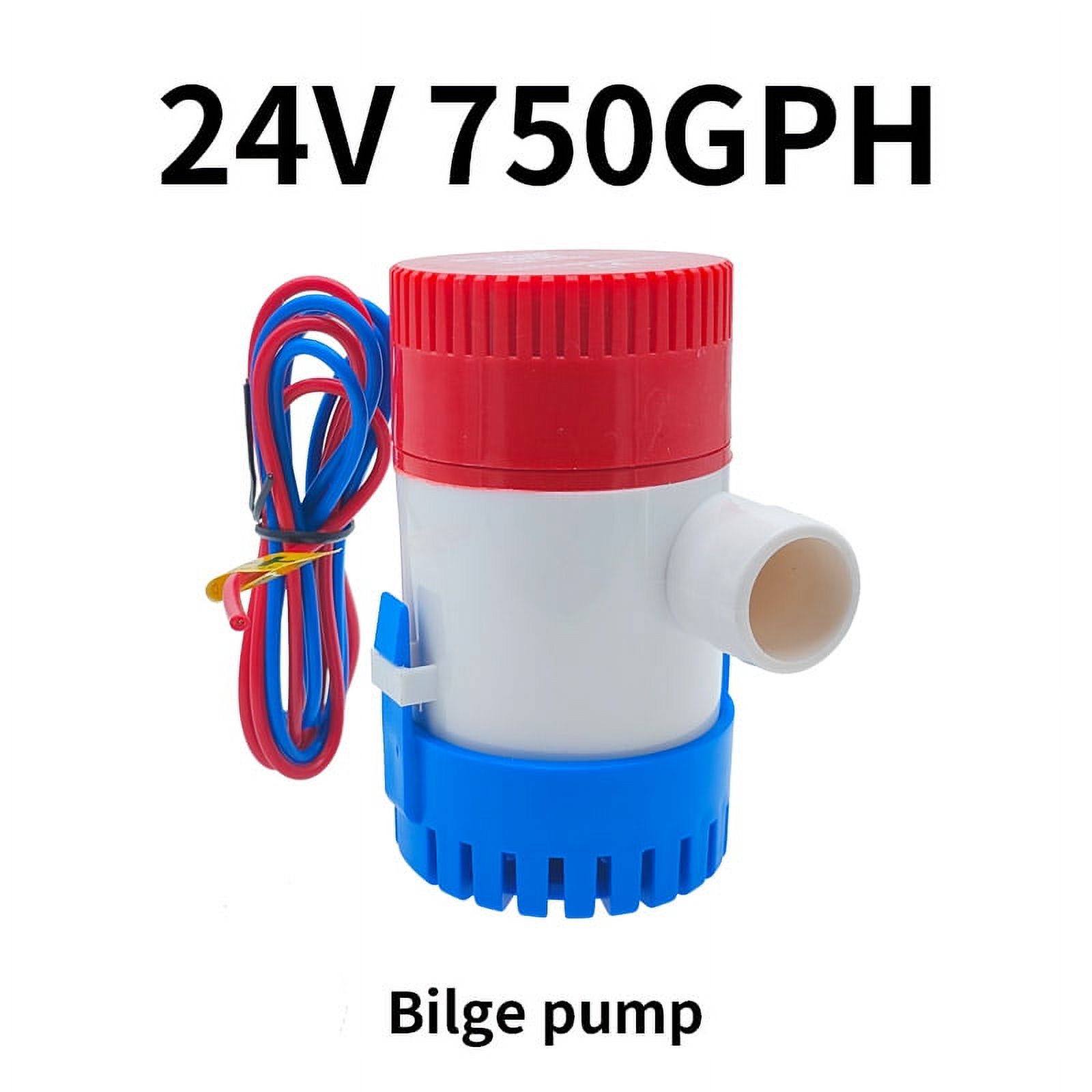 1Pcs 12V 24V 1100gph 750gph Bilge pump Float Switch water pump used in