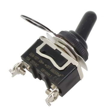 JR Products 12545 Illuminated 12V On/Off Switch - Amber/Brown - Walmart.com