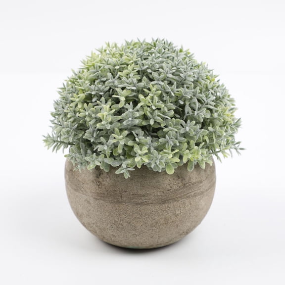 1Pcs 12inch Mini Artificial Potted Fake Plants for Home Decor, Indoor Small Faux Topiaries for Room, Office Desk, Bathroom Greenery Decoration, Perfect for Home Decorative Gift