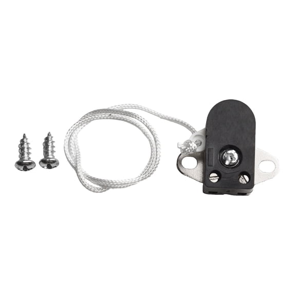 1Pcs 2 Hole Plate 2A 250V Lamp Switches Cord-Operated Switch For Office Single Pull Control Switch Wall Led Lamp