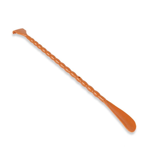 1Pcs 2 In 1 Back Scratcher Shoe Horn Multifunctional Long Handled Shoe Horn with Hand Shaped Backscratcher