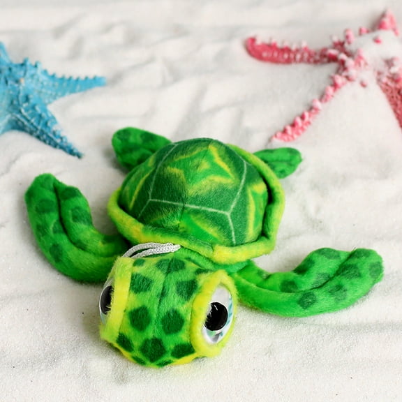 1Pcs 21inches Tortoise Plush ToyStuffed Animal Cute Plush Sea Turtle Cartoon Plush Doll for BirthdayGreen