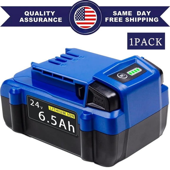 1Pcs 24V For Kobalt 24V Max 6.5Ah Lithium Ion Battery KB624-03 KB524-03 KB424-03
