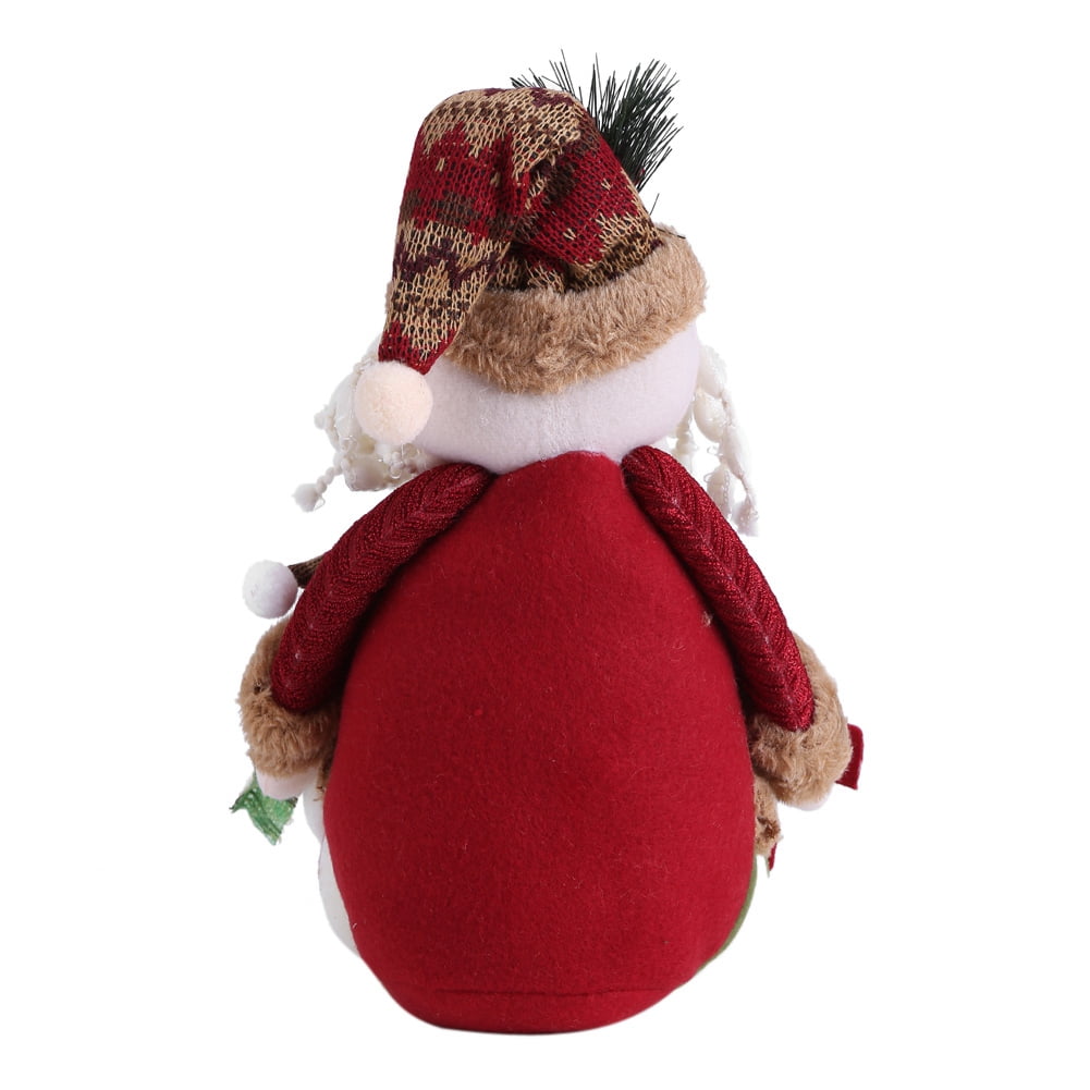 1Pcs 27*19cm Lovely Adorable Christmas Doll Ornaments Home Decor Kids