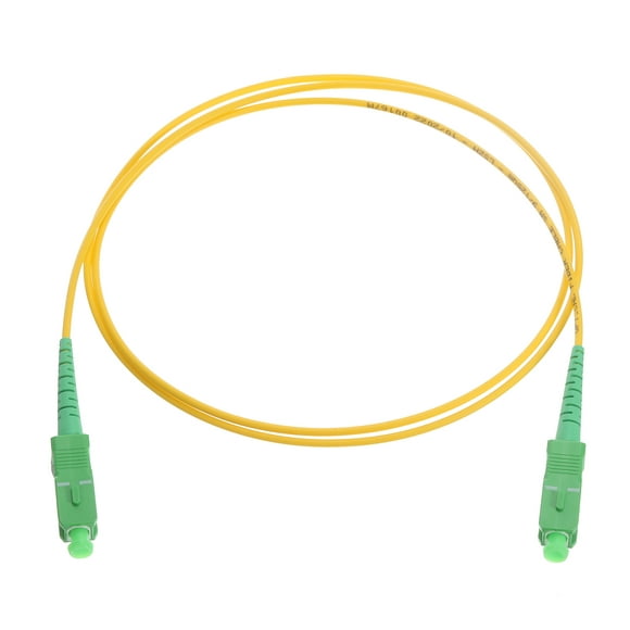 1Pcs 3.3Ft Single Mode Simplex Fiber Optic Patch Cable LSZH Fiber Jumper Optical SC/APC to SC/APC for Router Switches