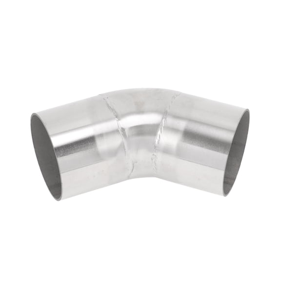 1Pcs 3 inch OD 45 Mandrel Bend Elbow 304 Stainless Steel Exhaust Elbow Pipe Thickness 2mm Exhaust Elbow Pipe Arc Length 200mm for Car Exhaust System
