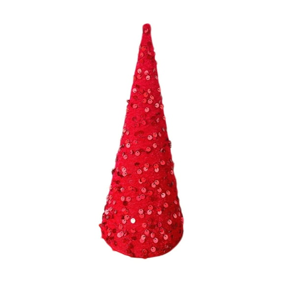 1Pcs 30CM Shining Glitter Cone Tree Centerpieces Decoration Christmas Sequin Cone Tree Table Ornament Tabletop Trees for Christmas Ocean Wedding Birthday Party Valentines Day Supplies