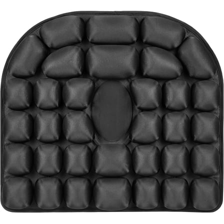 1Pcs 3D Air Inflatable Pressure Relief Cushion,Airplane seat Cushion for Long Flights,Press Type air Inflatable Wheelchair seat Cushion for Car,Office,Stadium,Ergonomic Comfort Support,Seat Cushio