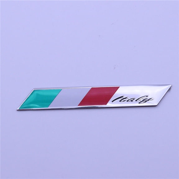 1Pcs 3D Aluminum Car Germany Italy France National Flag Sticker Badge Emblem Deutsch Car Stickers Decal for Audi For BMW for VW