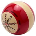 thumbnail image 1 of 1Pcs 57mm White Red Resin Billiards Spot Pool Snooker Practice Training Cue Balls Sports for Beginner, 1 of 9