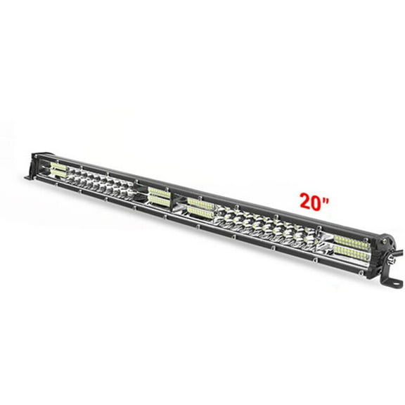 1Pcs 6D Car Slim 19Inch Led Bar Lamp Offroad Spot Flood Combo Driving Work Light
