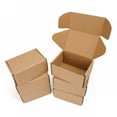 thumbnail image 1 of 1Pcs 6x4x3 inches Shipping Box, Brown Corrugated Cardboard Box for Mailing, Packaging, Small Business, Set Medium Cardboard For Packaging Brown Mailing For Small Business, 1 of 7