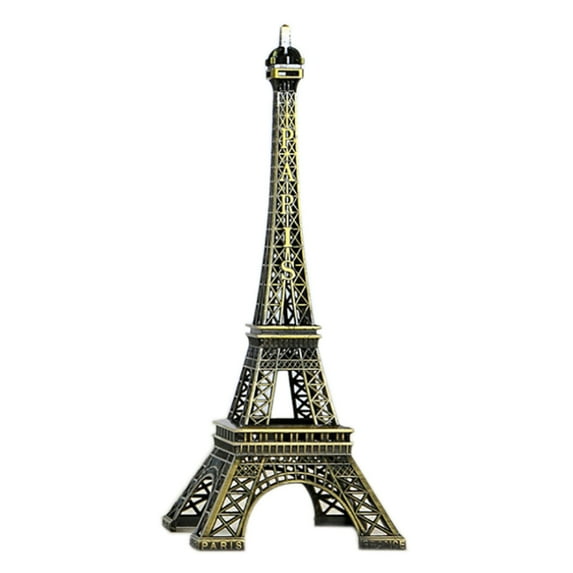 1Pcs 7.1 Inch Height Eiffel Tower Model Vintage Style France Paris Eiffel Tower Statue Model Ornament iffel Tower Figurine for Souvenirs