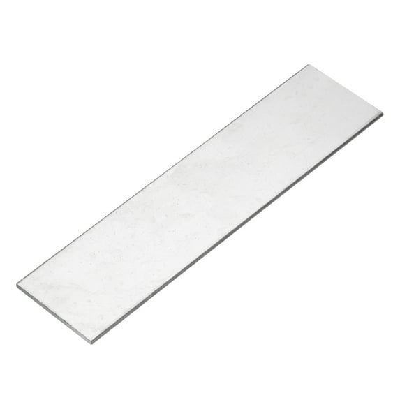 1Pcs 7.9" x 2" Copper Flat Bar,1/8" Thickness Tinned Copper Bar Stock for Grounding Systems