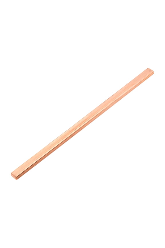 1Pcs 8" x 2/5" Copper Flat Bar,1/5" Thickness for Grounding Systems Architectural Projects