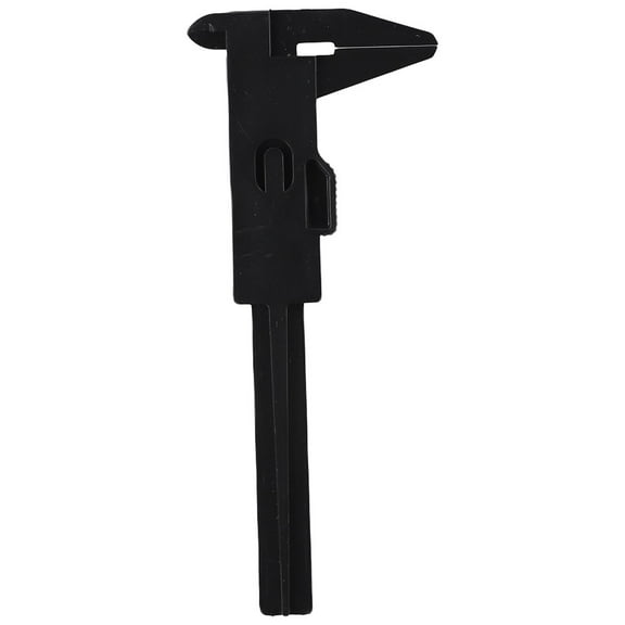 1Pcs 80Mm Mini Plastic Sliding Vernier Caliper Plastic Gauge Measure Tool Ruler Micrometer 4.21*1.77 Inches Measuring Too Parts Fangkenuo