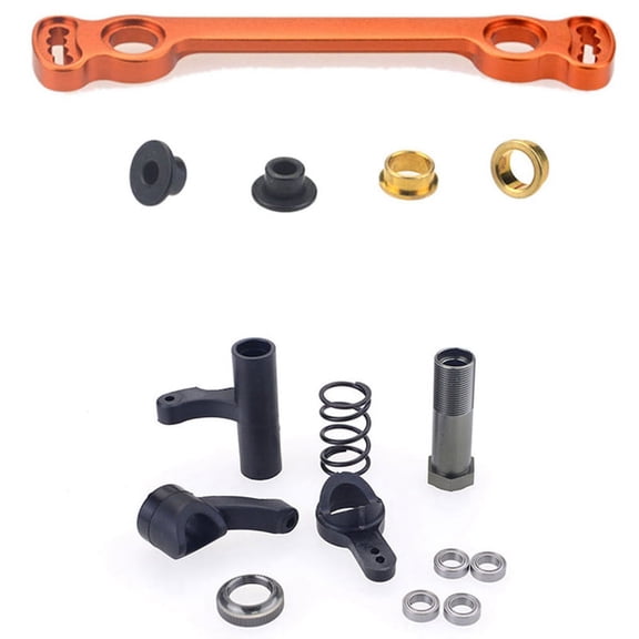 1Pcs 8146 Metal Steering Plate & 1Pcs 8028 Steering Clutch Componen for 1/8 9116 9020 9072 08421