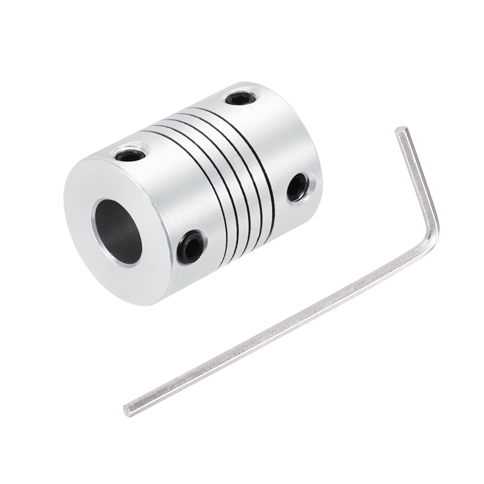 Sourcing Map 2x Flexible Wellenkupplung 8 Mm Auf 8  Produktbild-Vorschau 2