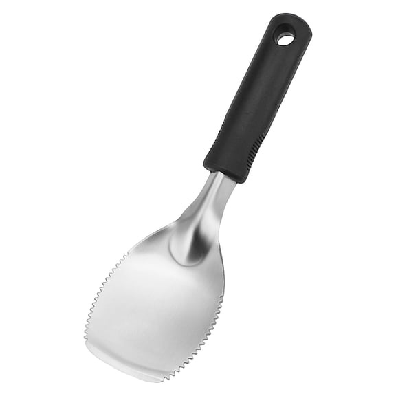 1Pcs 9In Ice Cream Spade, Heavy Duty Ice Cream Spade Scoop with Non-Slip Handle, Ice Cream Spoon Paddle Perfect for Scooping and Serving Frozen Treats (Black2)