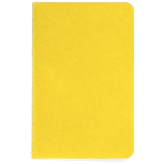 1Pcs A6 Notebook with Lined Pages and Sturdy Cover, Portable Journal for Work Travel and Daily Note Taking (4.5X3.5In, Yellow1)