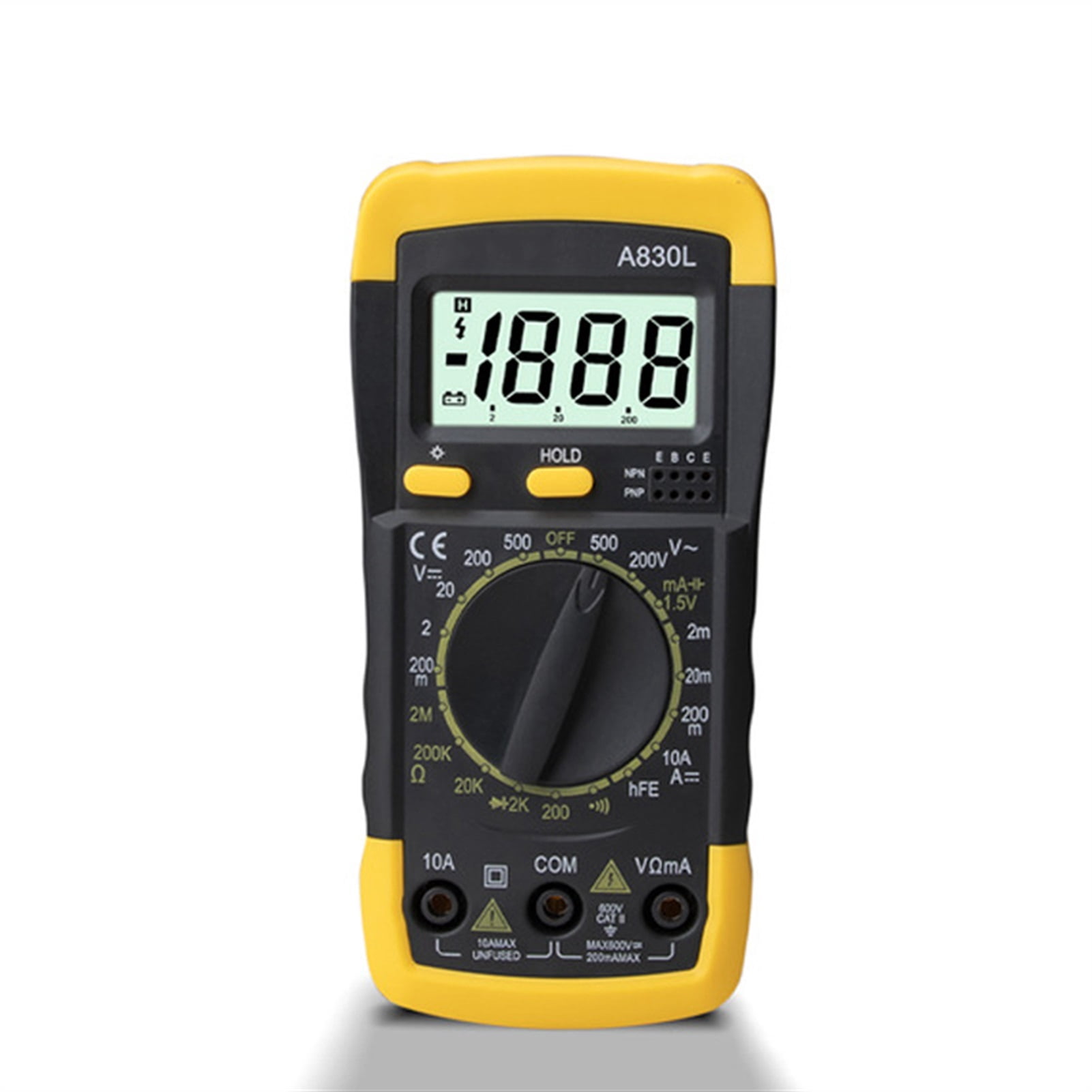 1Pcs A830L LCD Digital Multimeter AC DC Voltage Diode Freguency ...