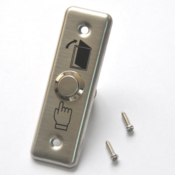 1Pcs Access Control Button Door Exit Button Switch Touchless Release Door Opener Access Control System Entrance Open Touch