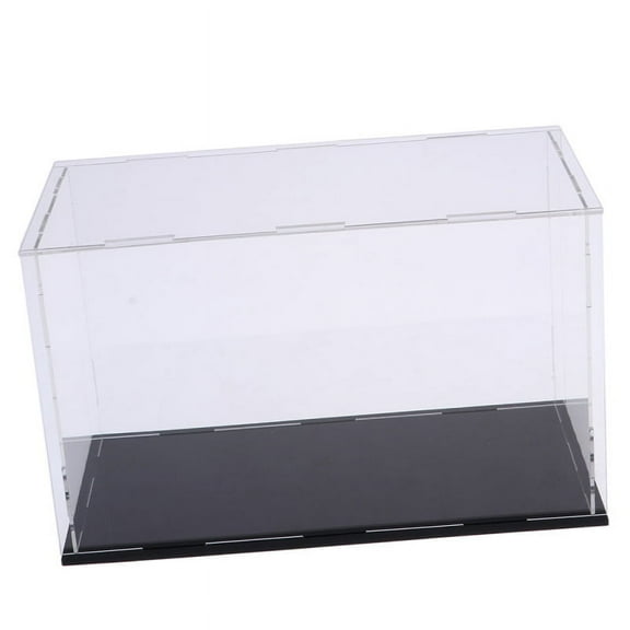 1Pcs Acrylic Display Case Transparent Plastic Display Box for Building Block Toy Model 9.4 x 4.7 x 5.9inch