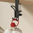 thumbnail image 1 of 1Pcs Adjustable Mantel Hanger for Garland, 2 in 1 Mantle Hangers Heavy Duty, No Drill Fireplace Garland Hanger-Black, 1 of 10