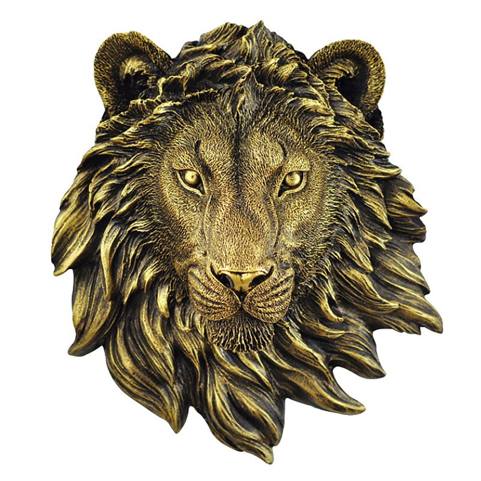1Pcs Animal Wall Decor Lion Wall Decor Wall Statue Home Decor
